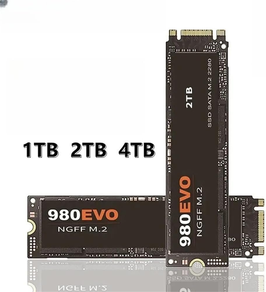1 Piece, M.2 Solid State Drive SSD 2TB 1TB 512G Desktop Laptop Desktop Universal High-Speed Memory Card, Three Capacity Versions. (1TB)