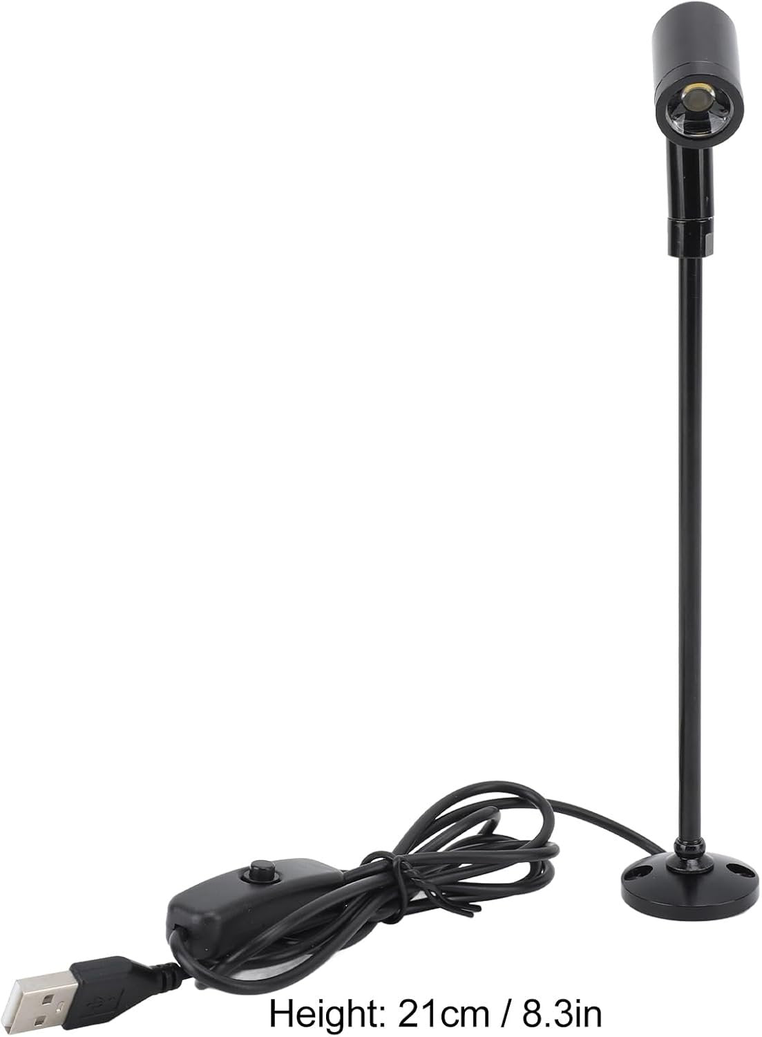 Floor Standing Cabinet Spotlight, Portable and Versatile Mini Spotlight, LED Lamp for Painting (White Light)