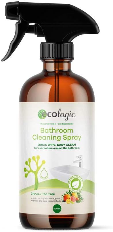 ECOLogic Citrus & Tea Tree Bathroom Cleaning Spray 500ml