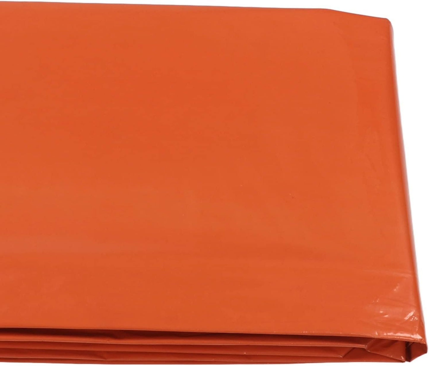 Survival Tent, Camping Tent with High Performance PE Aluminum Film Emergency Shelter for Outdoor Emergency (Orange Tent)