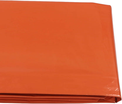 Survival Tent, Camping Tent with High Performance PE Aluminum Film Emergency Shelter for Outdoor Emergency (Orange Tent)