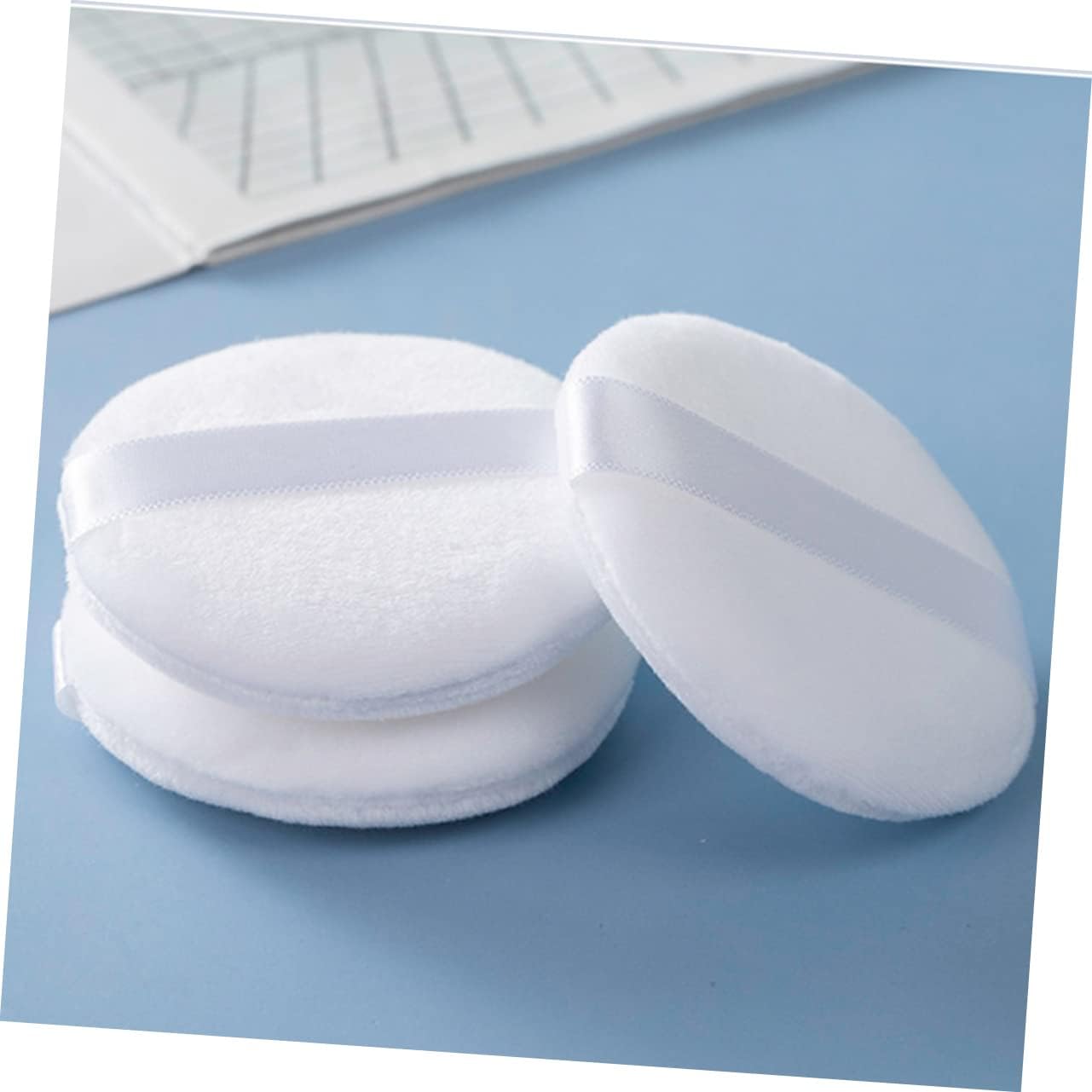 FRCOLOR 5 Pz soffio di cipria sciolto applicatore di bellezza piccolo strumento per il trucco makeup cosmetici accessorio cosmetico per ragazza soffice soffio di cipria in polvere