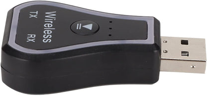 5.0 Transmitter Receiver Mini USB Adapter for The Stereo System for Heimstereo, RGB Giving Light for Wireless Music Streaming, Which is Compatible with Television, Headphones [Home Entertainment]