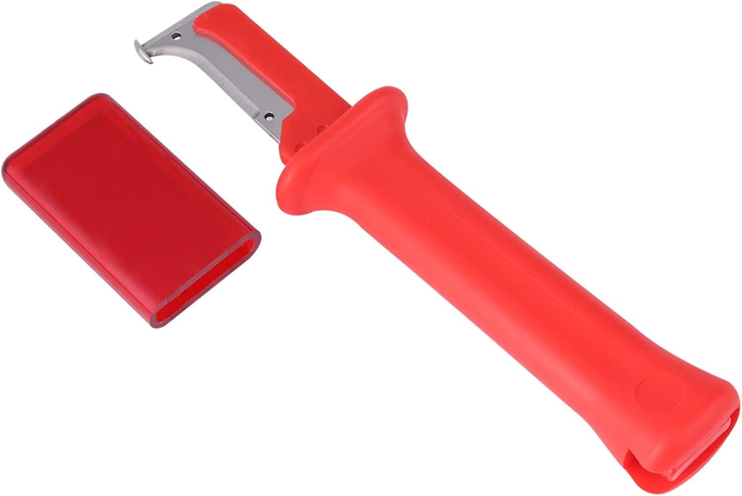Wire Stripper, Electrical Insulation Cable Stripper for Fast and Precise Jacket Removal, Universal Cable Stripping Knife, Safety Cable Stripper Dismantling Knife with Protect Cap