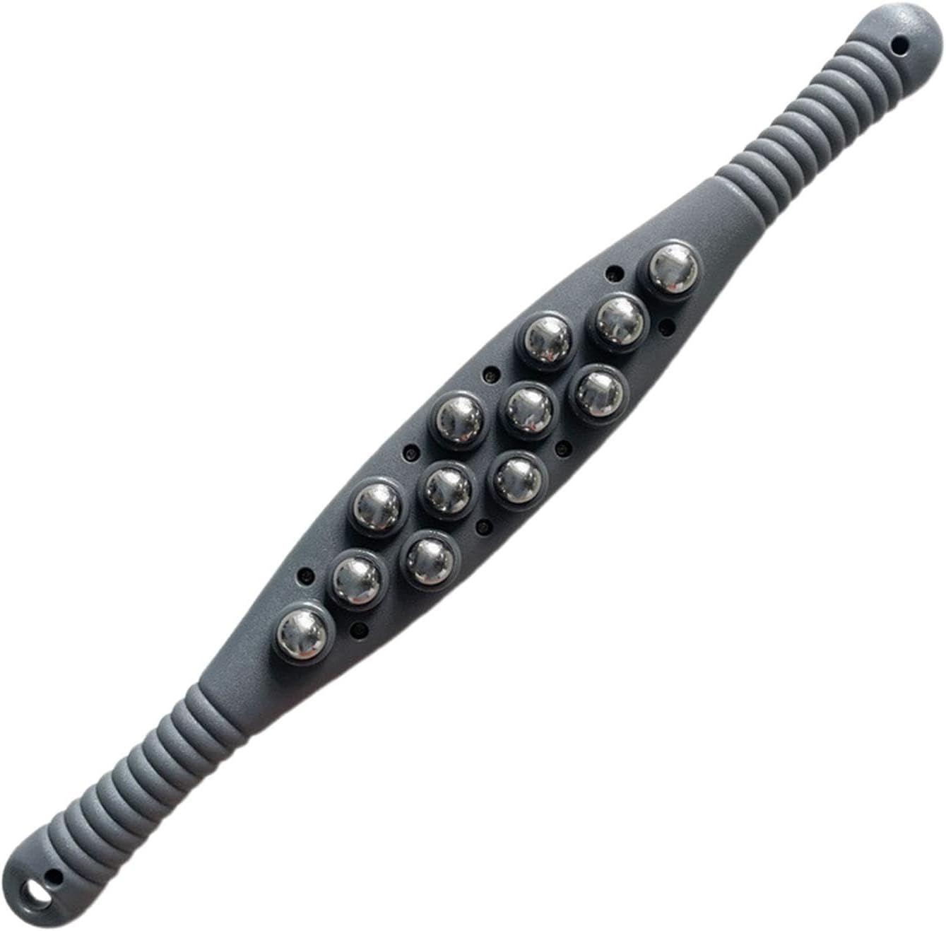 Furtryvl Handheld Massager Roller - Steel Ball Massage Roller | 360 Degree Rolling Ball Massage Tool for Abdomen, Shoulder, Back, Calves, and Thigh