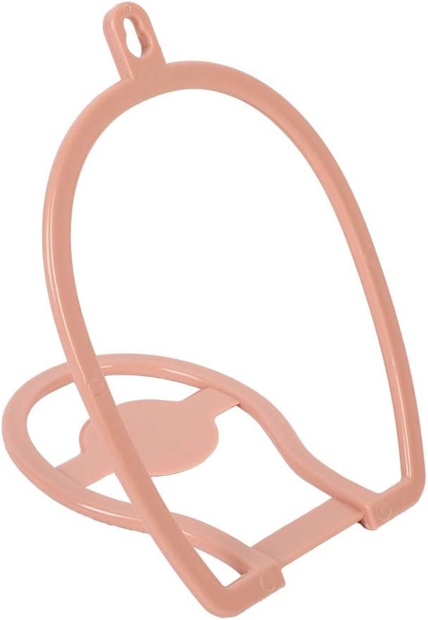 Wall Mounted Hooks Stick On Wall Foldable Clothes Hat Scarf Towel Hanger Holder Durable ABS Material Space Saving Organizer for Bedroom Bathroom Kitchen Office Storage Pink Blue (Roseate)