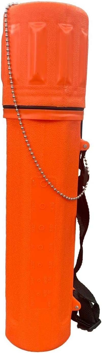 koolsoo Welding Rod Holder Welding Rod Storage Tube Workspace Organization Airtight Airproof Welder Accessories Welding Rod Canister, Orange