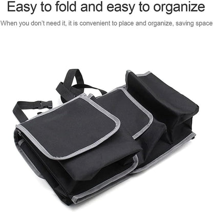 axGear Car Trunk Organizer Storage Bag for SUV Truck MPV Waterproof Collapsible