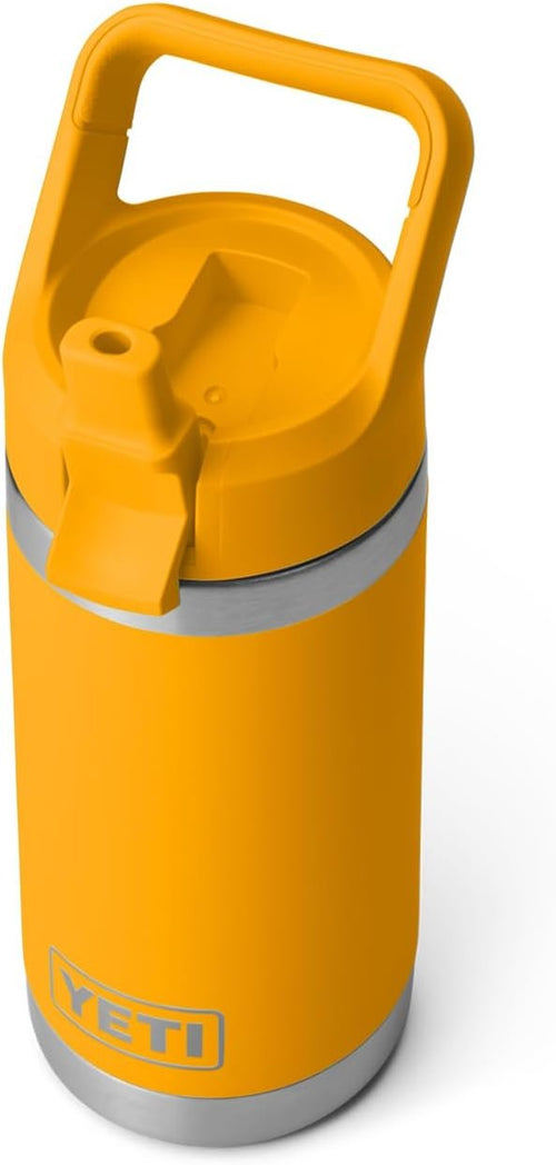 YETI Rambler Jr. 12 oz Kids Bottle, with Straw Cap, Beekeeper