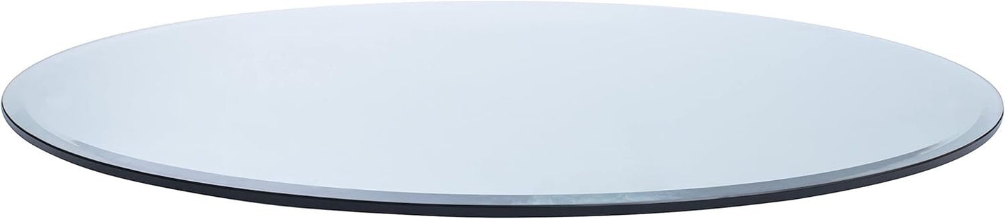 42" Round TEMPERED Glass Table Top 1/4" Thick Flat Polished Edge