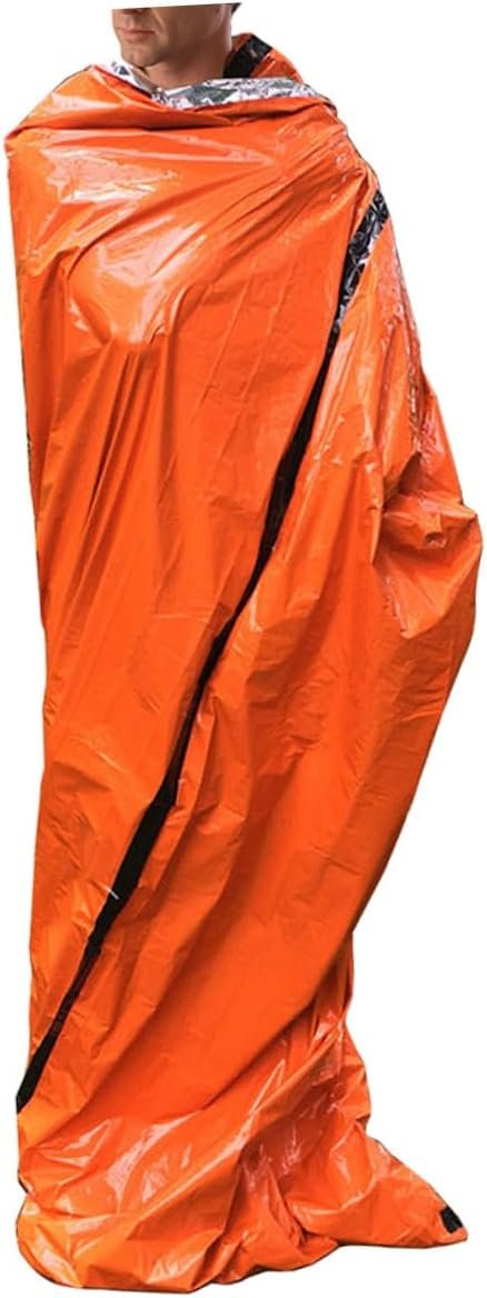 Outanaya Essential Camping Gear Pe Insulation Blanket Sleeping Bivy Sack Tent Mat Compact Pack