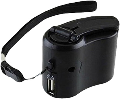 Hand Crank Generator Charger, Hand Crank Phone Charger, Outdoor Hand Crank Charger, Power Bank Fast Charging Solar Charger for Outdoor Activities, Traveling, Camping