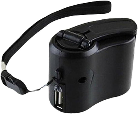 Hand Crank Generator Charger, Hand Crank Phone Charger, Outdoor Hand Crank Charger, Power Bank Fast Charging Solar Charger for Outdoor Activities, Traveling, Camping