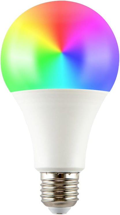 Generico Color Changing Smart Light Bulbs, Wireless LED Bulbs for Living Room and Bedroom, Dimmable RGB WiFi with 16 Million Colors, Music LED Bulb for Custom Lighting Experience