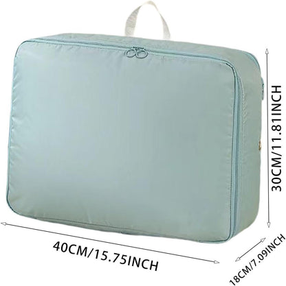 DimyFew Travel Storage Bag, Luggage Organizer, Packing Bags, Portable Shoe Bags, Luggage Pack, Organization Bag, Light Blue