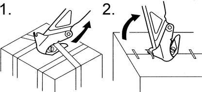 NT Cutter Safety Carton Opener with Staple Remover, 1 Opener (R-1200P)