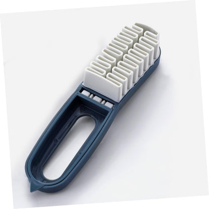 Garneck Multi Functional Shoe Cleaning Brush Soft Bristles for Efficient Stain Removal Compact Design for for Shoes Essential Household Cleaning Tool