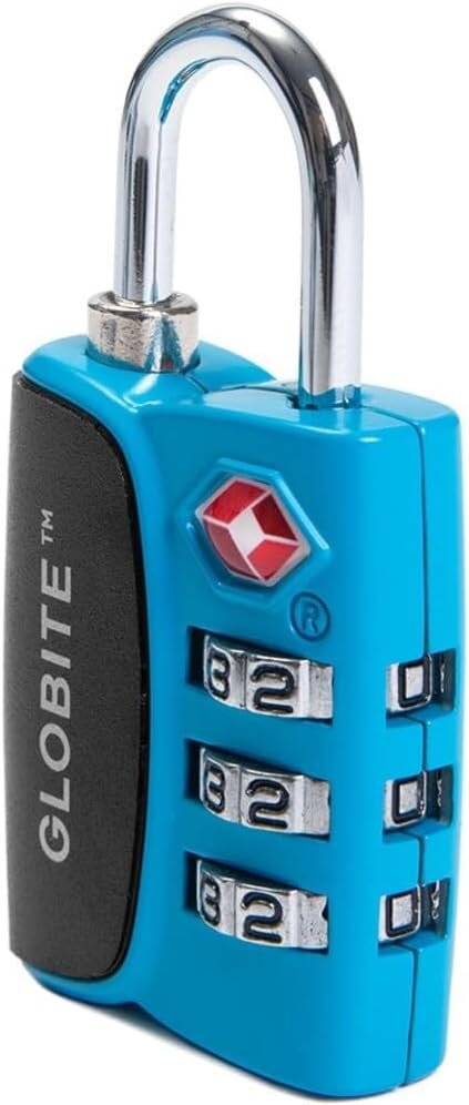 Globite TSA Combination Lock 1pk, Blue