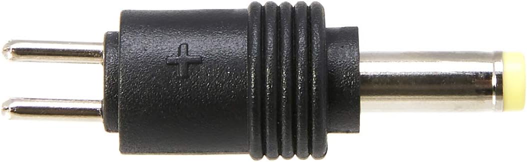 Amazon Basics Universal DC Power Adapter with 7 Removable Connectors, 3-12V, 6W, Suitable for Small Appliances, Polarity Reversible, Black