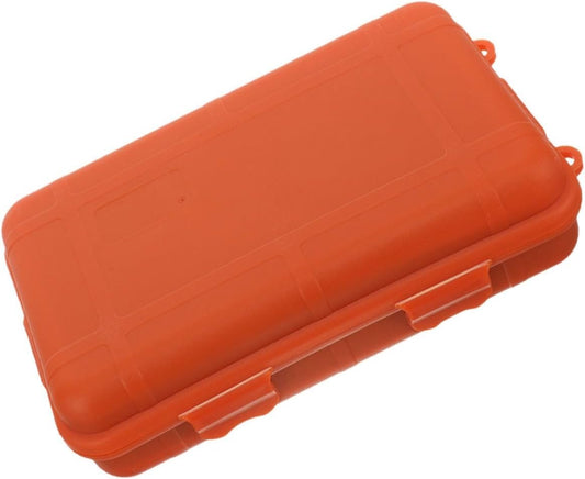 TIDTALEO Box Anti-fall Portable Storage Case Shockproof Bins Cooler Survival Outdoor Gadgets Plastic Orange