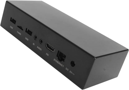 4K Media Player, HD Multimedia Interface 2.4/5.8GHz WiFi USB 2.0 Digital Media Player 100â€‘240V RJ45 for TV (AU Plug)