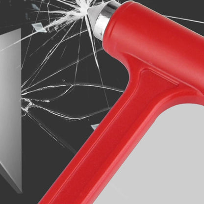 Portable Hammer Break Window Glass Hammer Multitools 2Pcs Multifunctional Emergency Car Escape Tool Car Safety Tool Escape Red, Portable
