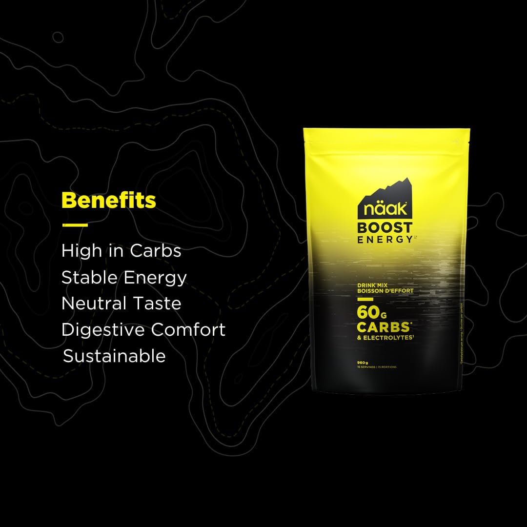 Näak Boost Energy™ Drink Mix | Neutral 60 | Bag 960g
