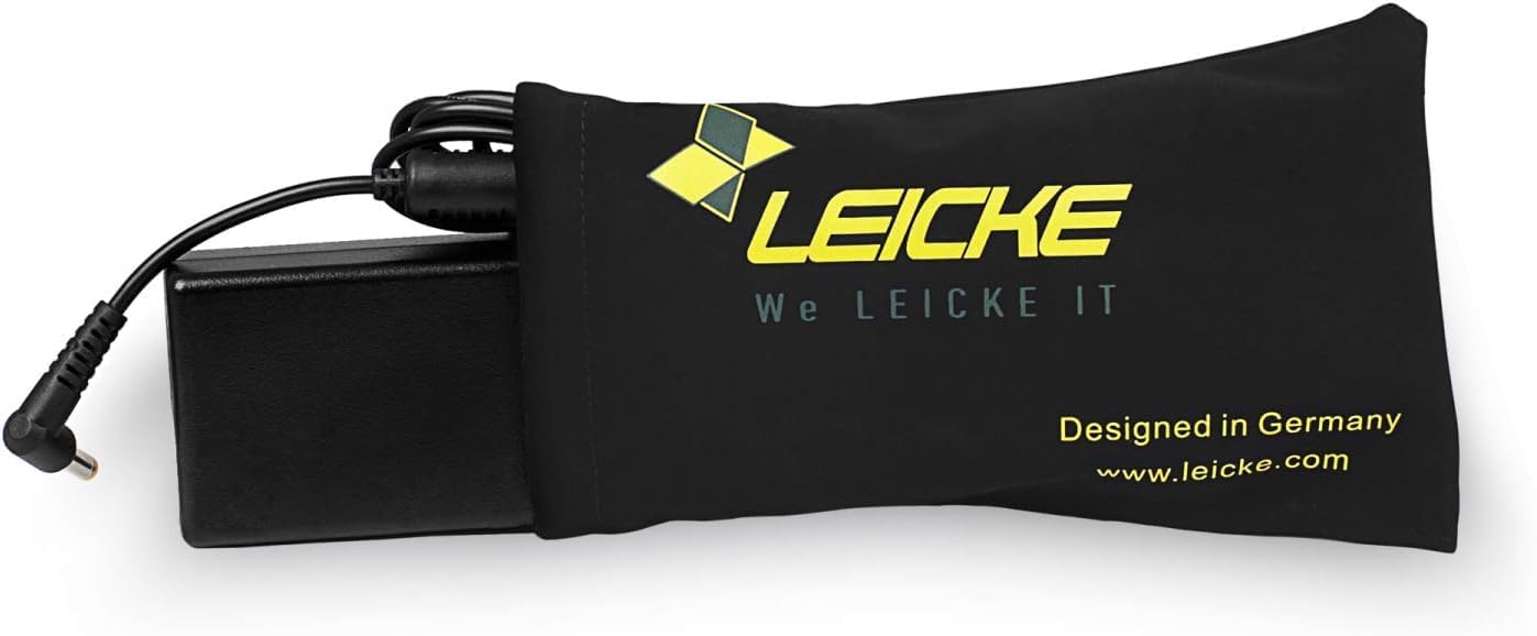 LElCKE 12V 5A 60W Power Supply for Notebook, LED Strips, MiniPC, PicoPSU ATX, ITX, TFT-LCD Screens, TV, NAS, External Hard Drives, Routers, Hubs, Switches, etc.