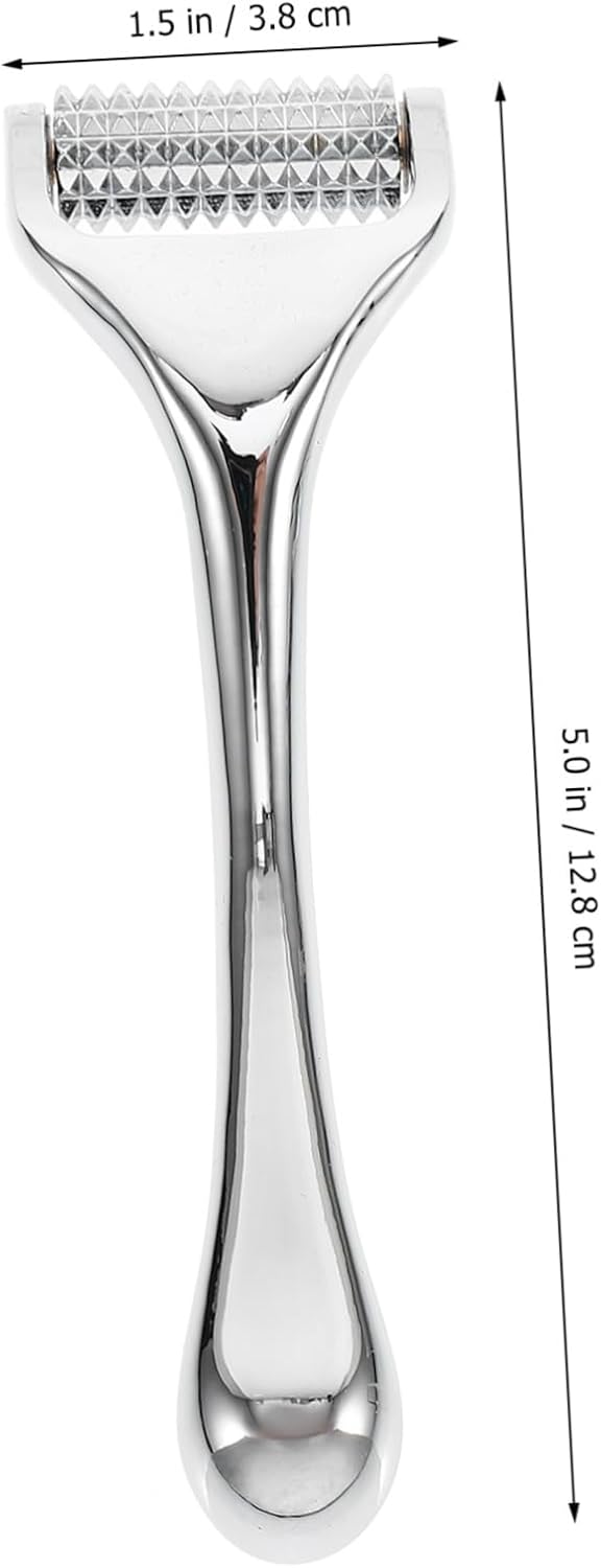 Generico 1Pc Detergente Per La Cura Della Pelle Del Viso Walker Dispositivo Di Bellezza Rimozione Delle Rughe Cura Della Pelle Massaggiatore Perno In Lega Di Zinco Argento