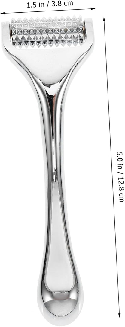 Generico 1Pc Detergente Per La Cura Della Pelle Del Viso Walker Dispositivo Di Bellezza Rimozione Delle Rughe Cura Della Pelle Massaggiatore Perno In Lega Di Zinco Argento