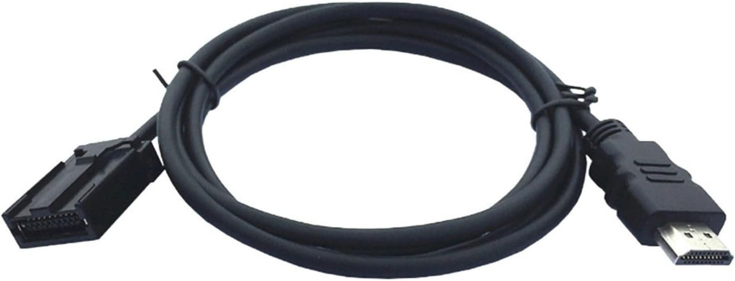 Automotive Entertainment Systems Cable 19Pin to 19Pin Male Converter Cord Dedicated Cable for Car Gaming Streaming