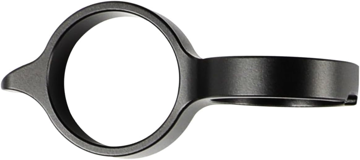 Brinyte Tactical Flashlight Finger Ring (Black), Compatible PT16 Tactical Flashlight