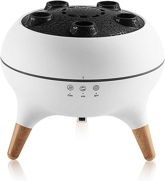 Flaming Jellyfish Aromatherapy Diffuser, 250ml Bedroom Humidifier, 2 Spray Modes, 7 Colors Air Humidifier, LED Light and Timer Function Diffuser for Bedroom, Office and Home Decoration.