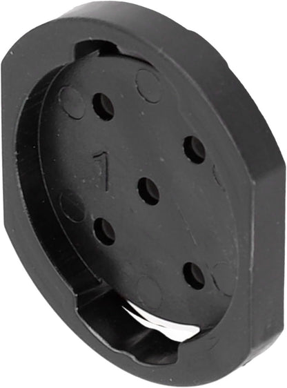 Cycling Computer Mount, Black Nylon Bike Computer Replacement Bike Mount Fixed Mount for Garmin Bike Parts for Bryton