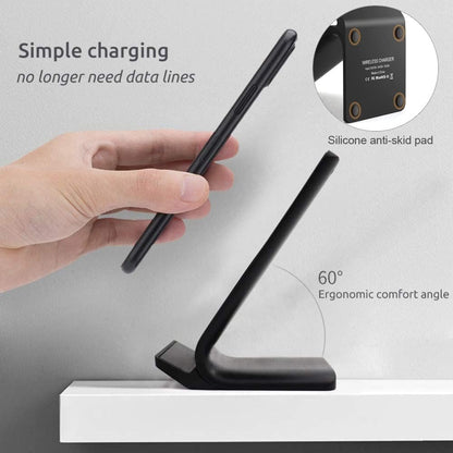 Wireless Charger Fast Wireless Charging Stand Compatible with iPhone 16 15 14 13 12 11 (Plus,Pro,Pro Max,Mini)/XS/XR/X,Samsung Galaxy S25 S24 S23 S22 S21 S20(Ultra,Plus)/Note 20/10,Pixel 9/87/6 Pro