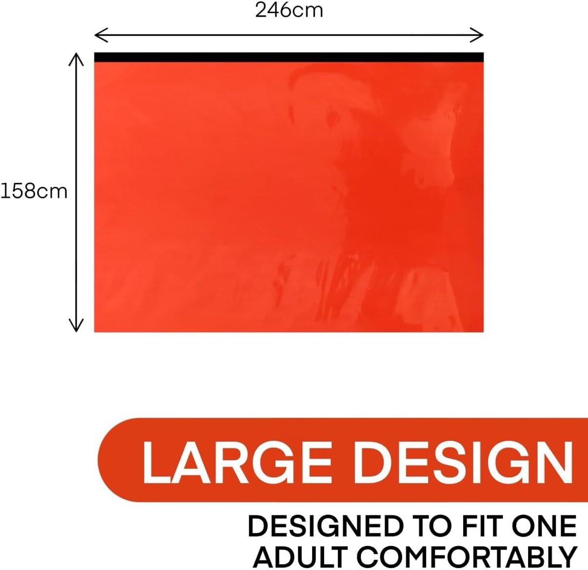 Soild Gears Outdoors Tent Emergency Survival Shelter – 1 Person Emergency Tent – Use As Survival Tent, Emergency Shelter, Tube Tent, Survival Tarp