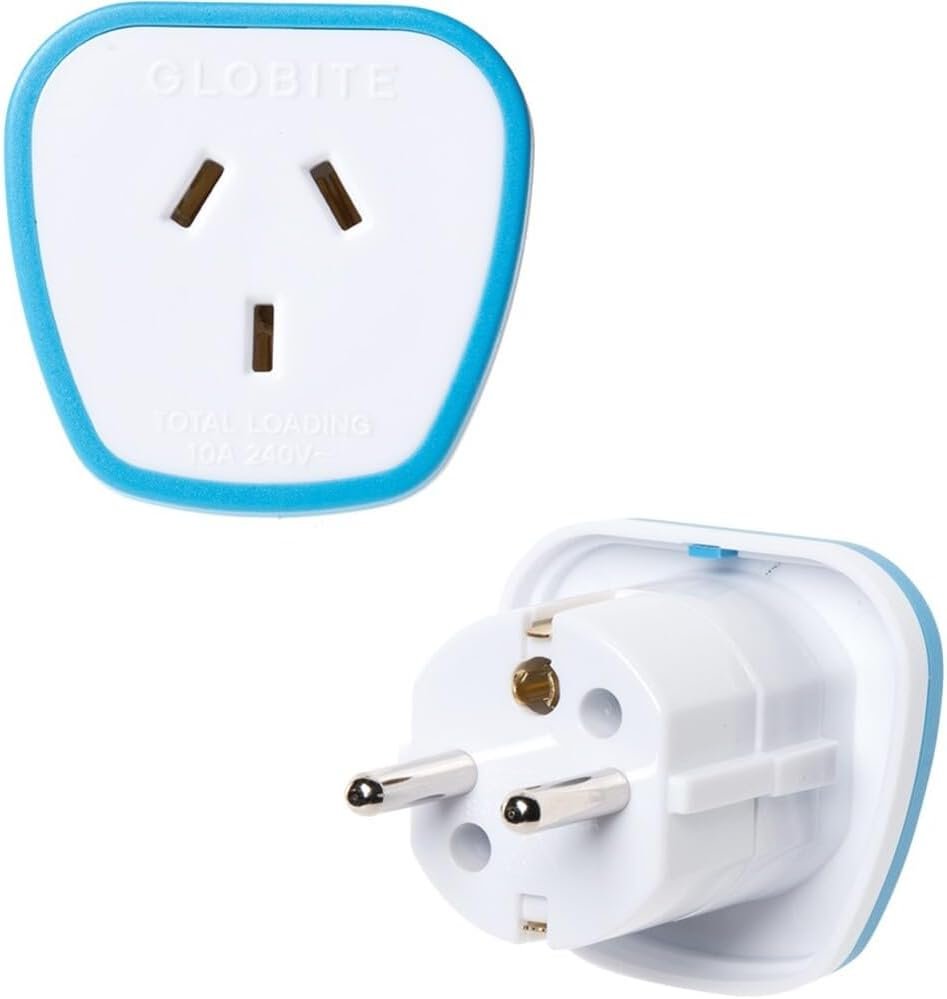 Globite Outbound Europe Travel Adaptor, White