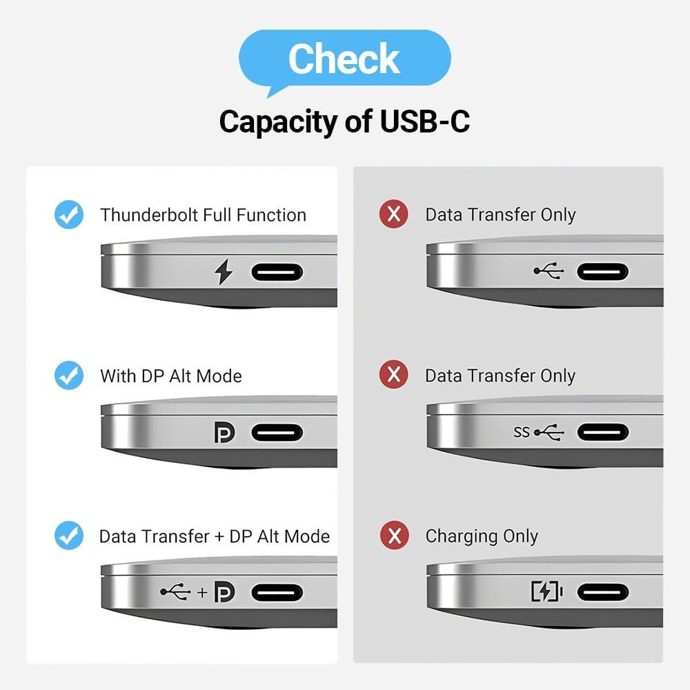 AHGEIIY USB C to HDMI Adapter Cable 4K@60Hz, HDMI to USB C Adapter Aluminum Type C Thunderbolt 4/3 Converter for iPhone 16/15 Pro Max Plus iPad mini Air MacBook Pro Galaxy S24 Ultra iMac XPS 17