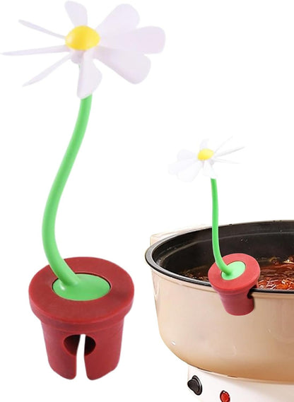 Mimoqk LID SIRVER POT, LID SIRD SIGHT Spill Proof | Boil Quote | Heat Resistant Rotating Design, Kitchen Utensils, Fun Gadgets for Indoor Restaurant Chef