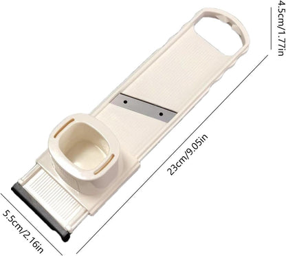 Garlic Slicer Super Thin - Food-Grade Garlic Cutter Chopper, Ultra-Thin Slicing Prep Tool - Vegetable Chopper Shredder, Multi-Functional Garlic Mincer Kitchen Gadgets for Home Chef