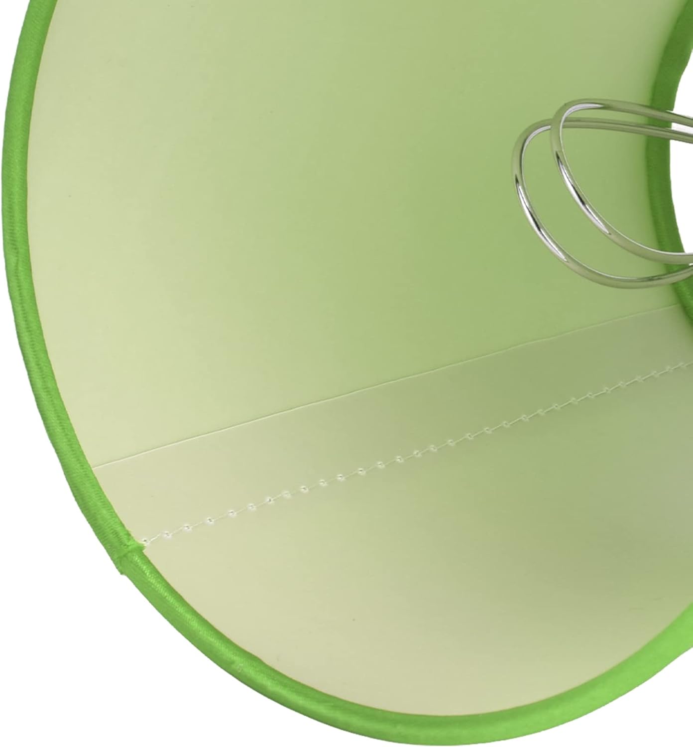 6PCS E14 Lamp Shade Set | Fabric Lampshades for Table/Ceiling Lamps | Sturdy Iron Frame & Soft Fabric | Bedroom/Living Room Lighting | Compatible with E14 Bulbs (Fluorescent Green PX157)