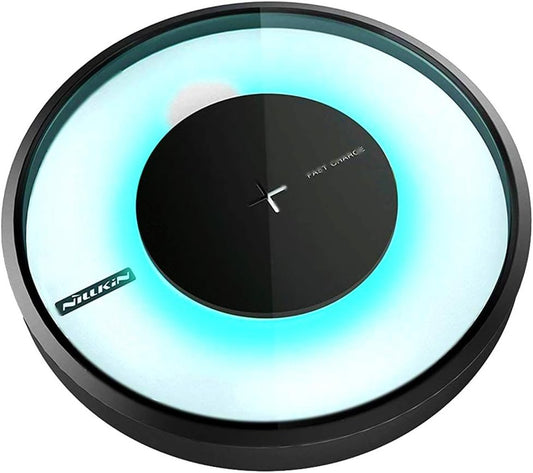 Nillkin Wireless Charger, Fast Qi Charging Pad [LED Light]7.5W for iPhone SE 2/11/11 Pro/11 Pro Max/Xs Max/XS/XR/X/8/8+,10W for Samsung S20 series/S10/S10+/Note 10/Note 10+/S9/S9+/Note 9,AirPods 2/Pro