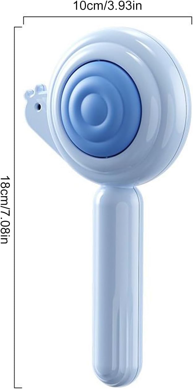 Pet Grooming Brush, Sturdy Cat Hair Remover Comb, 7.09x3.94 Inches Lightweight Pet Massaging Tool, Effective Comfortable Grip Groom Supplies, Ideal for Kitten and Puppy Care