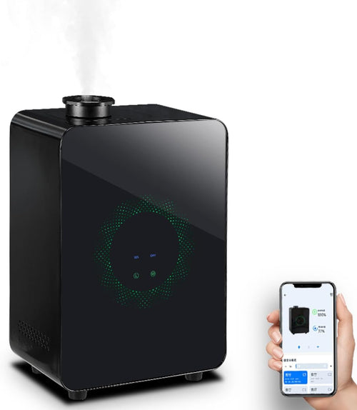 HVAC Scent Diffuser with Waterless Cold Air Technology, Hotel Collection Diffuser Machine, Scent Air Machine for Home or Shop, Aromatherapy Essential Oil Diffuser for Large Space