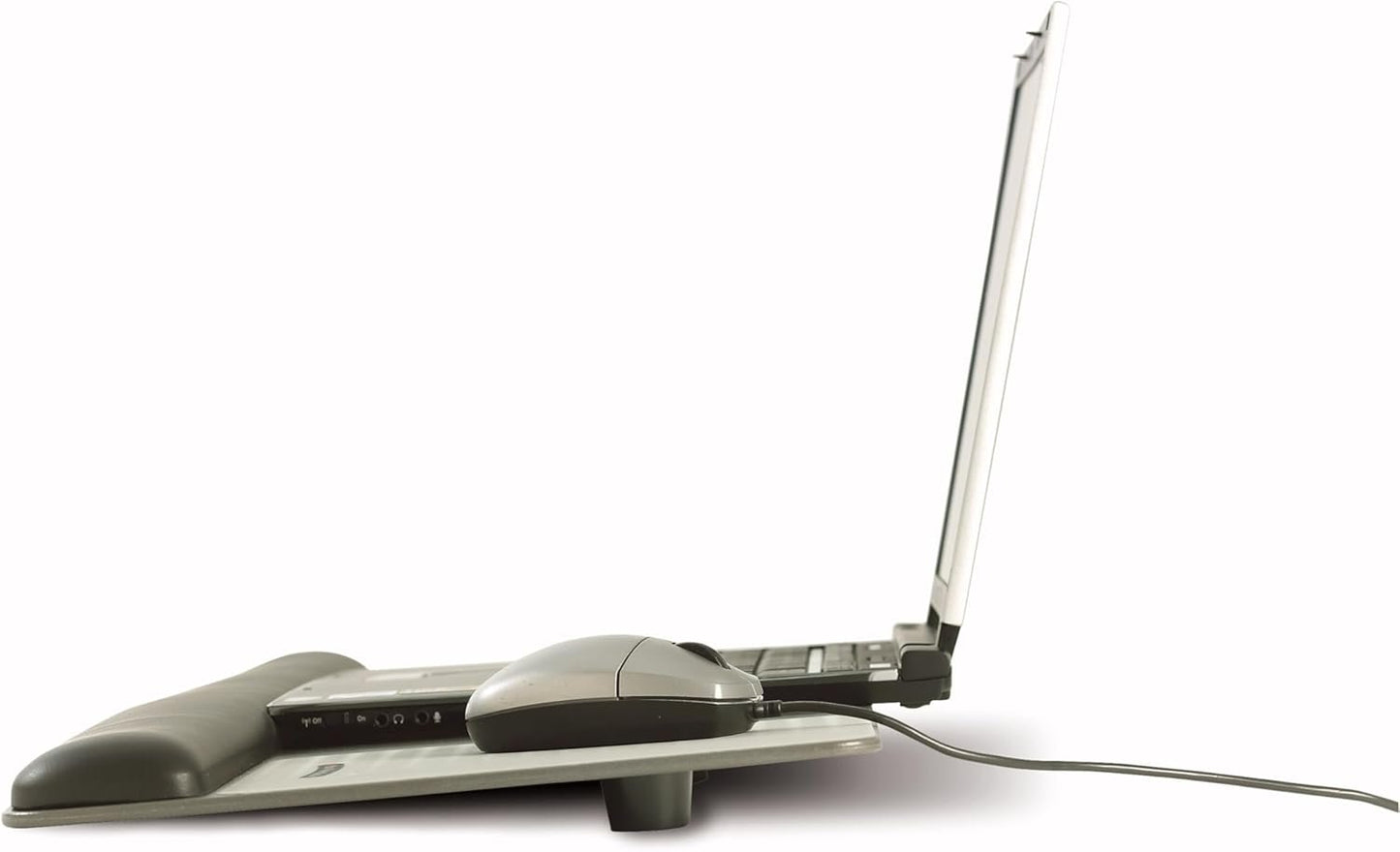 3M Gel Wrist Rest for Keyboard and Mouse with Tilt-Adjustable Platform, Soothing Gel with Durable, Easy to Clean Leatherette Cover, Precise Mouse Pad, 25.5" x 10.6", Black (WR422LE)