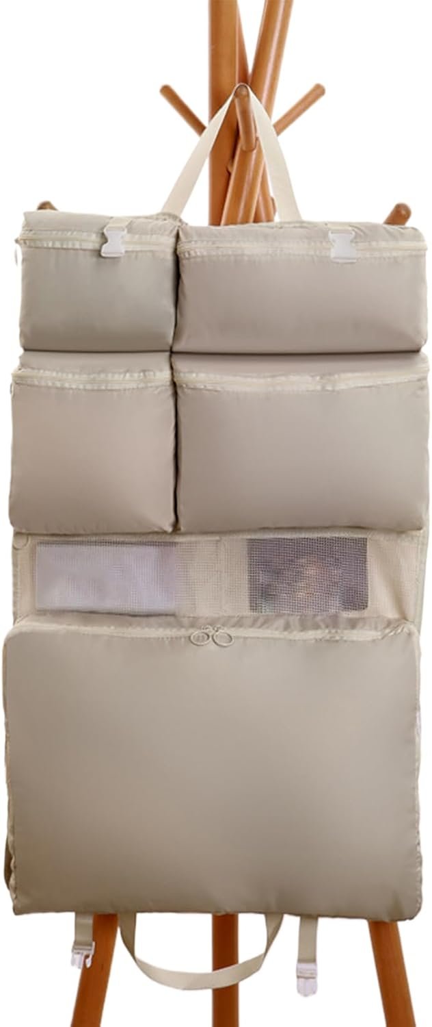 Suitcase Bag, Duffle Bag for Travel, Lightweight Rolling Compression Organizer, Sturdy Water-Resistant Material, Multi-Compartment Packing Solution, Ideal for Airplanes, Travelling