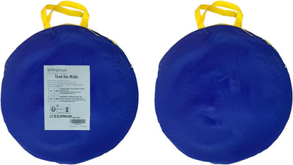 WillingHeart Rocket Ship Play Tent for Kids, Astronaut Spaceship Space Themed Pretend Playhouse Indoor Outdoor Games Party Children Pop Up Foldable Tent Birthday Toy for Boys Girls Toddler Baby