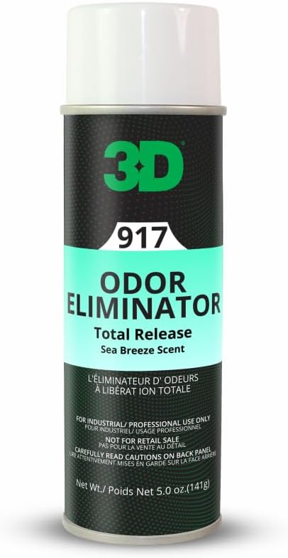 3D Odor Eliminator Total Release Fogger, Powerful Air Freshener and Odor Control, Aerosol Bomb Neutralizes Unwanted Smells in Home Office RV, Sea Breeze Scent, 5 oz