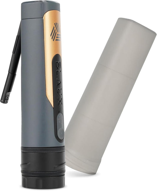BLAUX Portable Travel Bidet - 5.75 Ounce Rechargeable Portable Electric Sprayer for Women and Men | Leak-proof High Pressure Bidets | Toiletries on the Move, Fundam