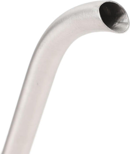 Elegante Lattina a Bordo Interno con Manico da Becco e in Legno - Design in Acciaio Colorato per Piante Domestiche, Ers, Succulente e Bonsai L Opachi Opachi (#3)